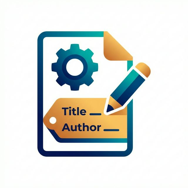 Edit PDF Metadata logo