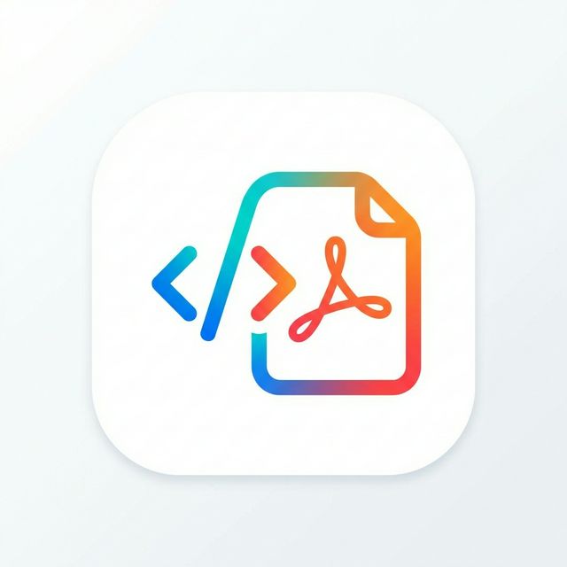 HTML to PDF logo