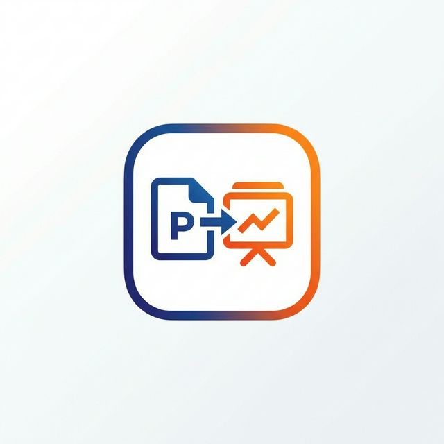 PDF to PowerPoint logo