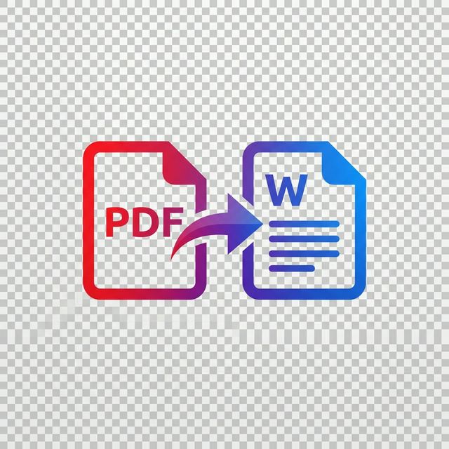 PDF to Word logo