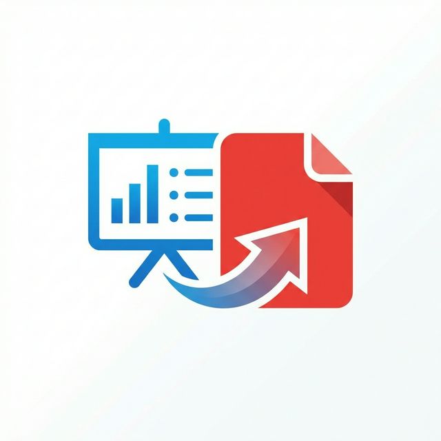 PowerPoint to PDF logo