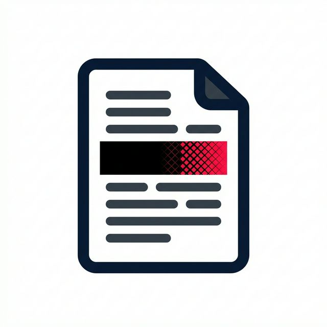 Redact PDF logo